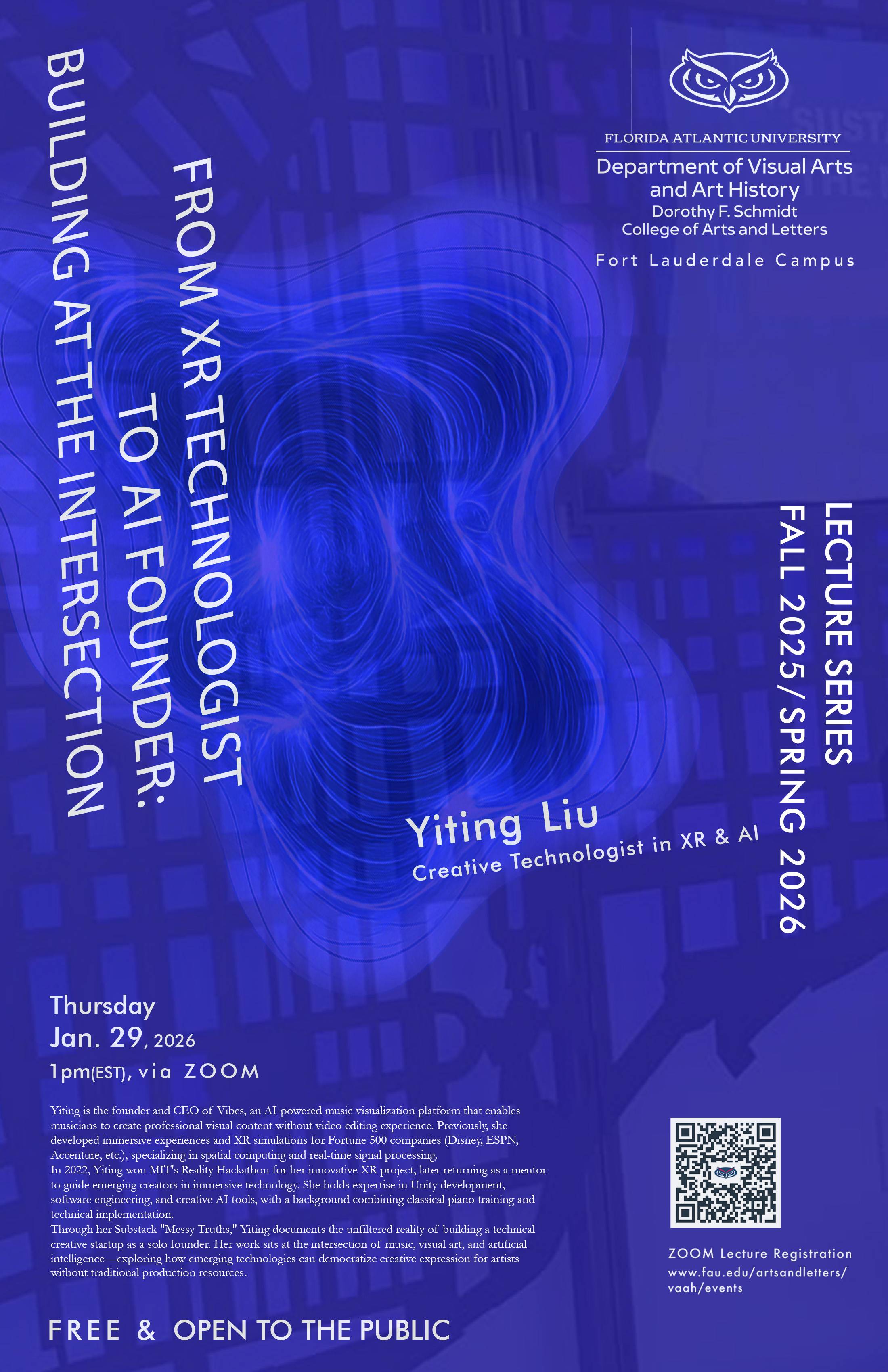 Lecture series poster