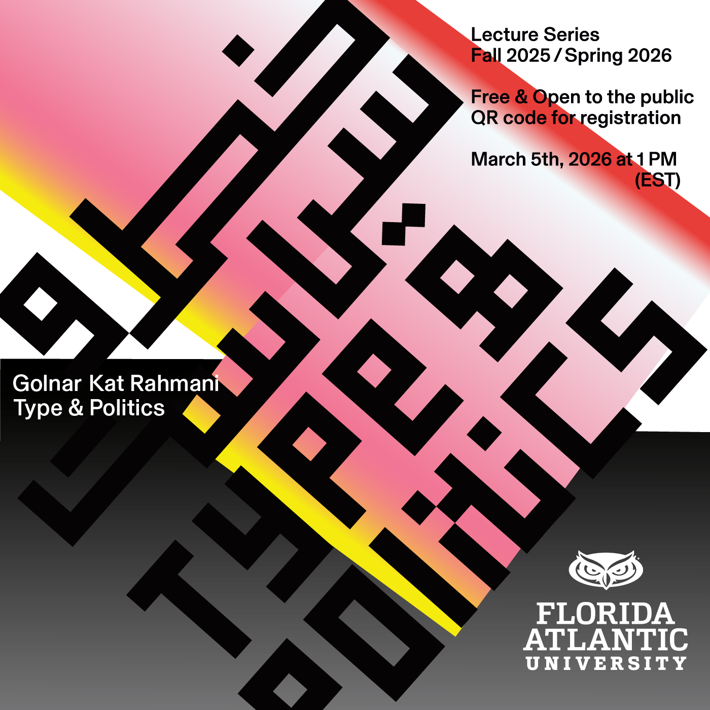 Lectures Series March 5th 1pm