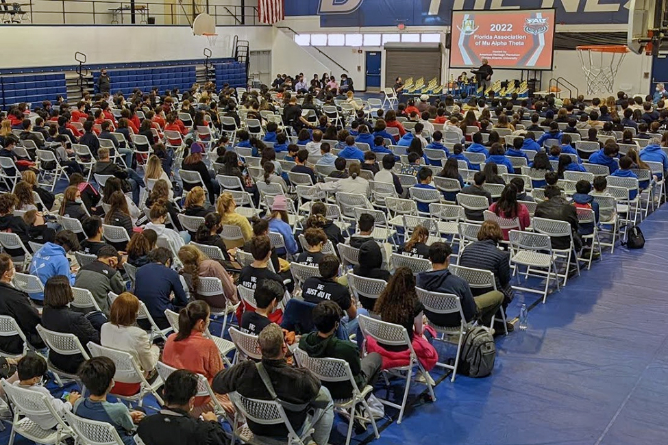 Over 700 Middle and High School students attend Mu Alpha Theta Math Competition on FAU Davie Campus 