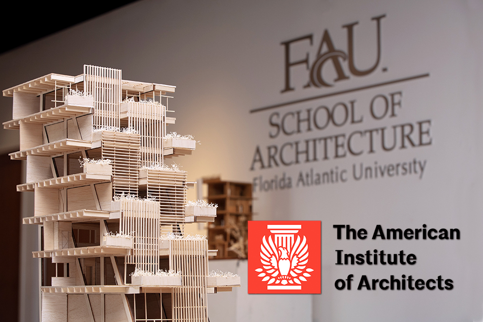 American Institute of Architects Awards Scholarships to FAU Students