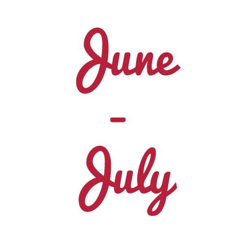 June - July