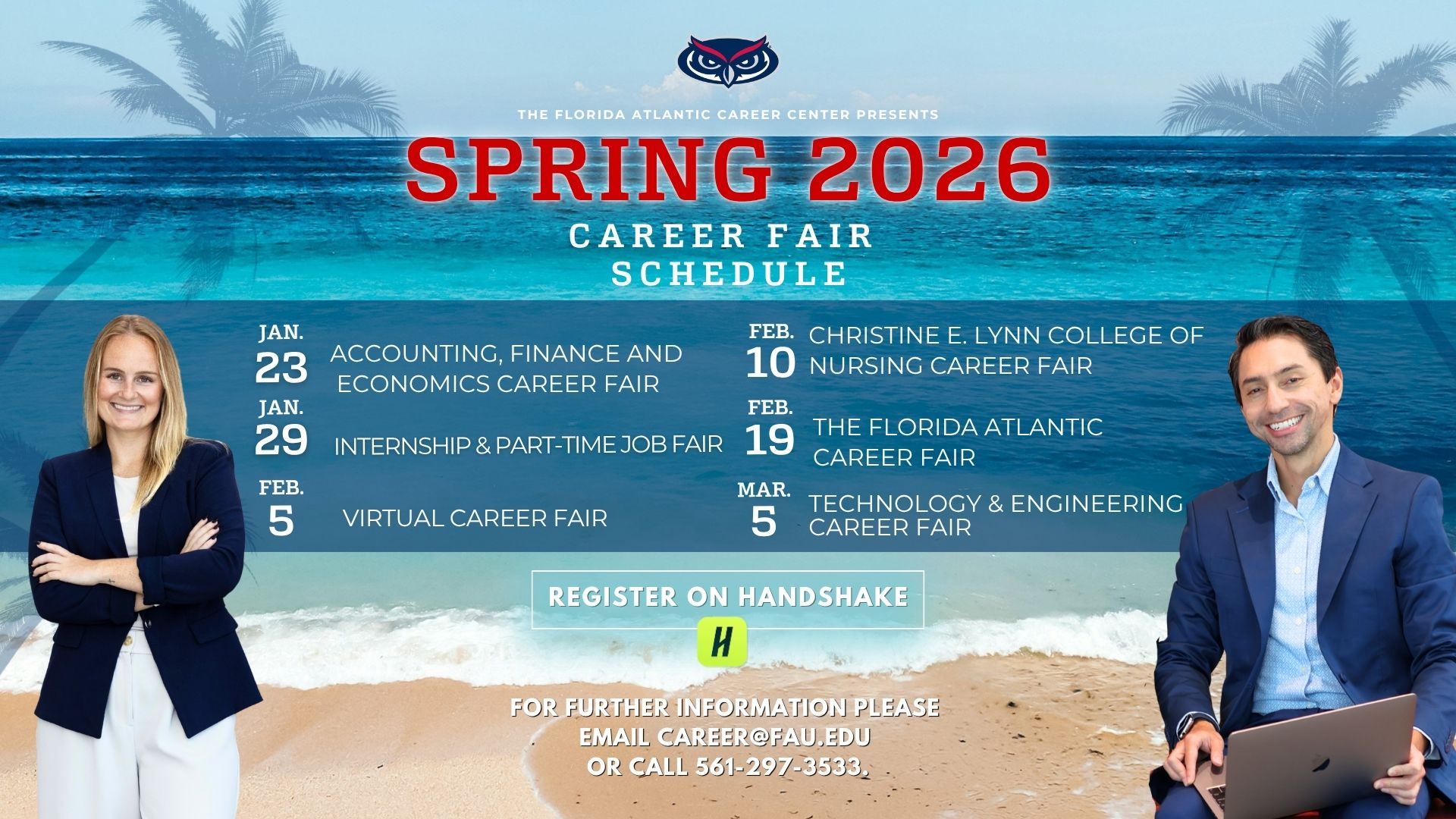 Career Fair calendar