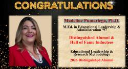 Madeline Pumariega, Ph.D. - M.Ed. in Educational Leadership & Administration ‘97
