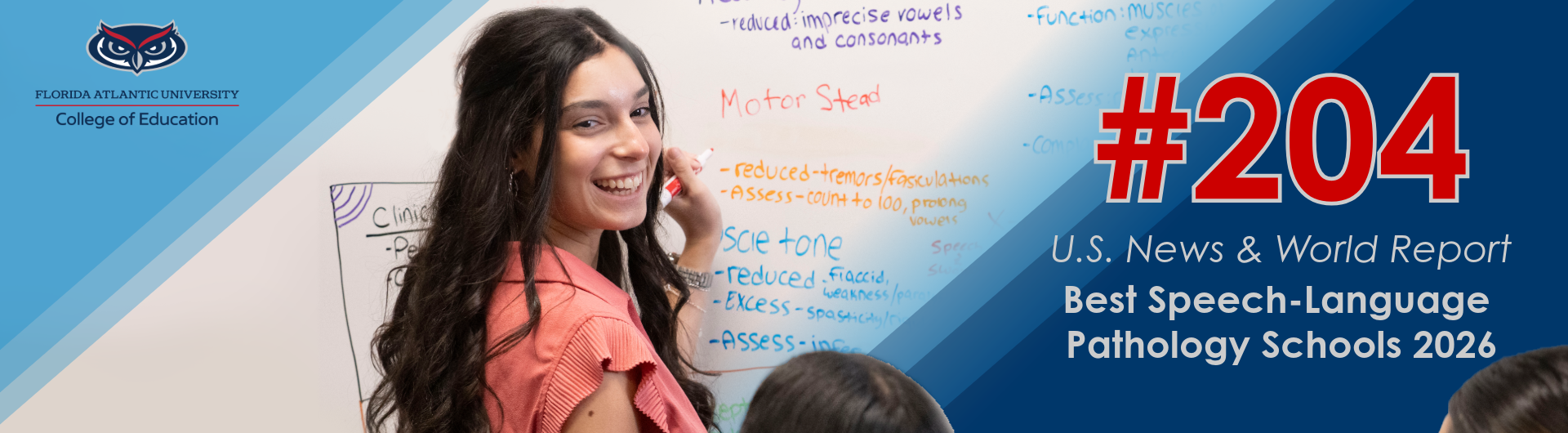 #204 U.S. News and World Report Best Speech-Language Pathology Schools 2026