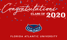 CongratulationsFAU Class of 2020!