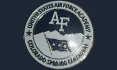 USAF award pin