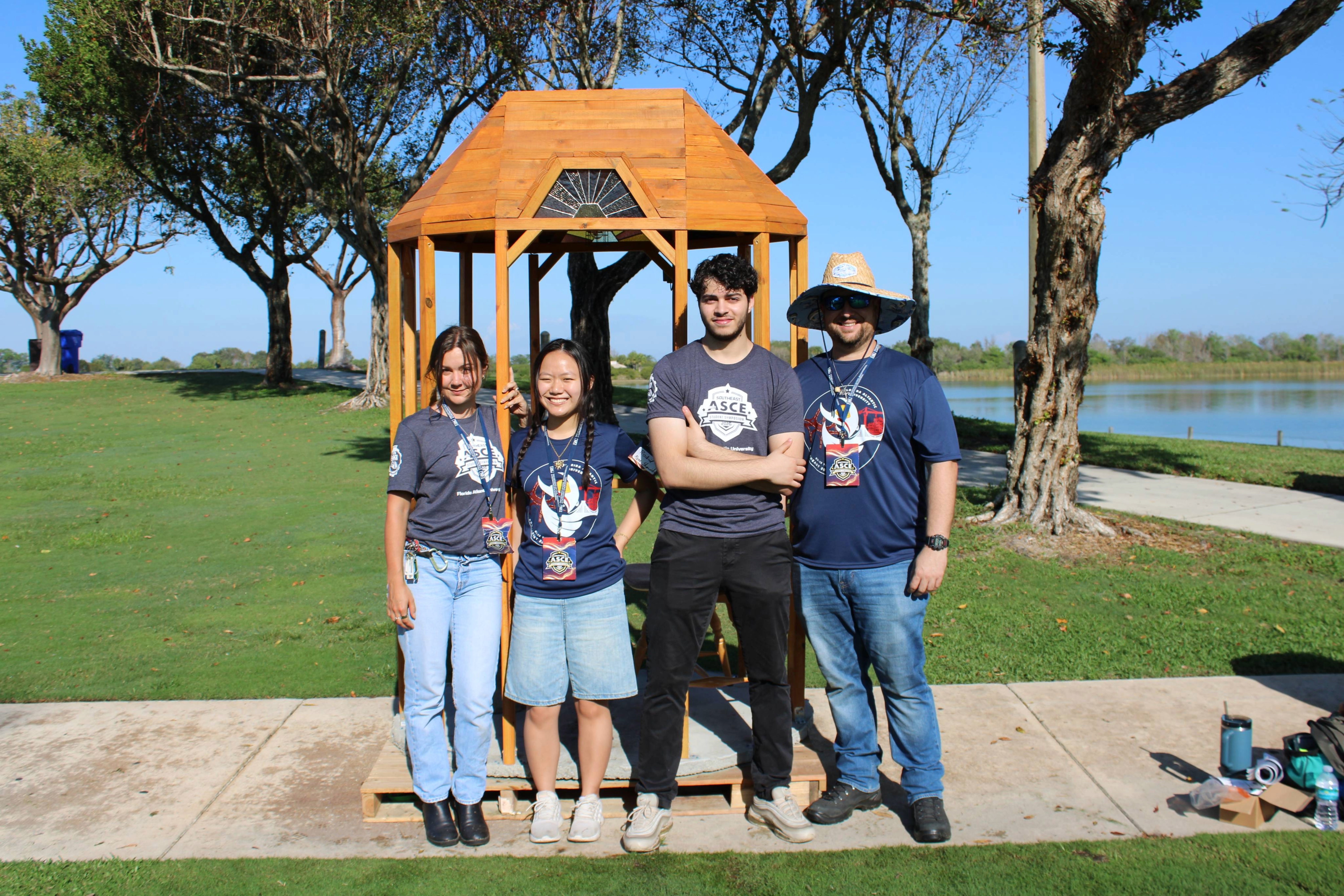FAU students participate in Southeast Design Build Competition.