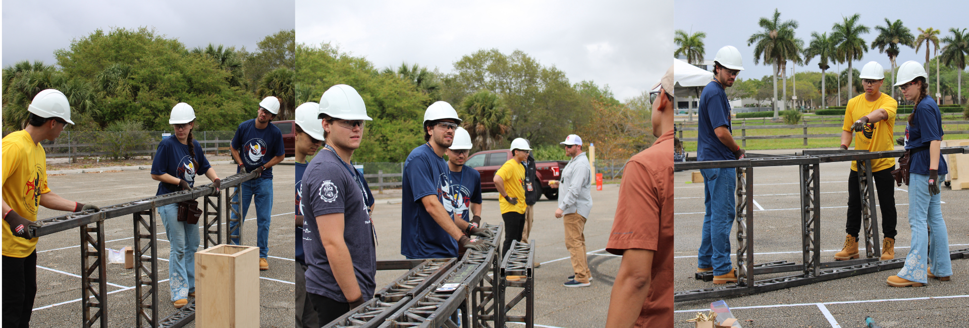 FAU participates in ASCE Steel Bridge Competition.