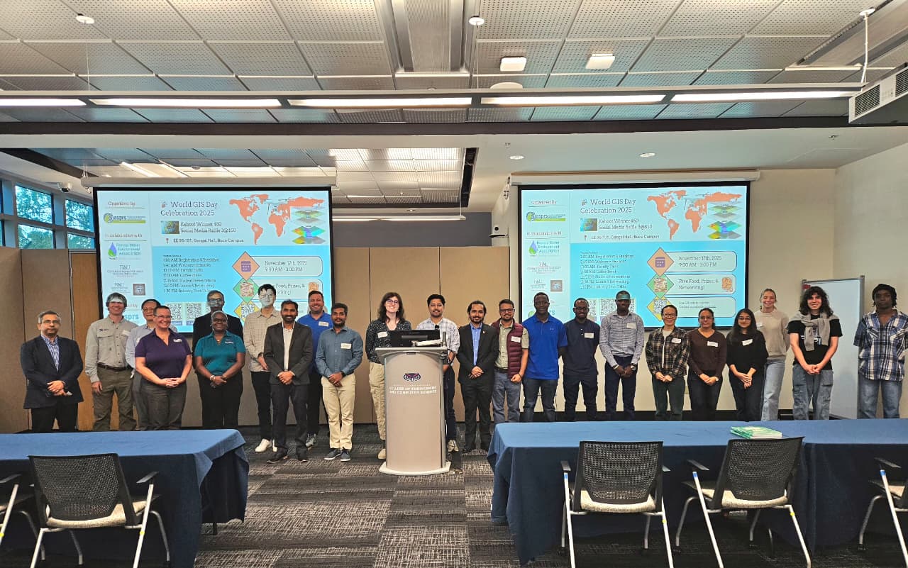 Image of attendees from GIS Day.