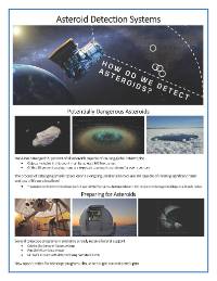 Asteroid Detection Systems