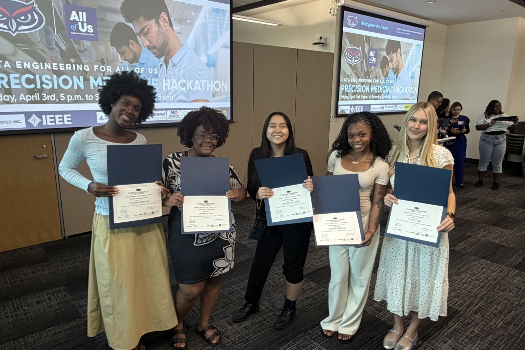 nrt program students with certificates