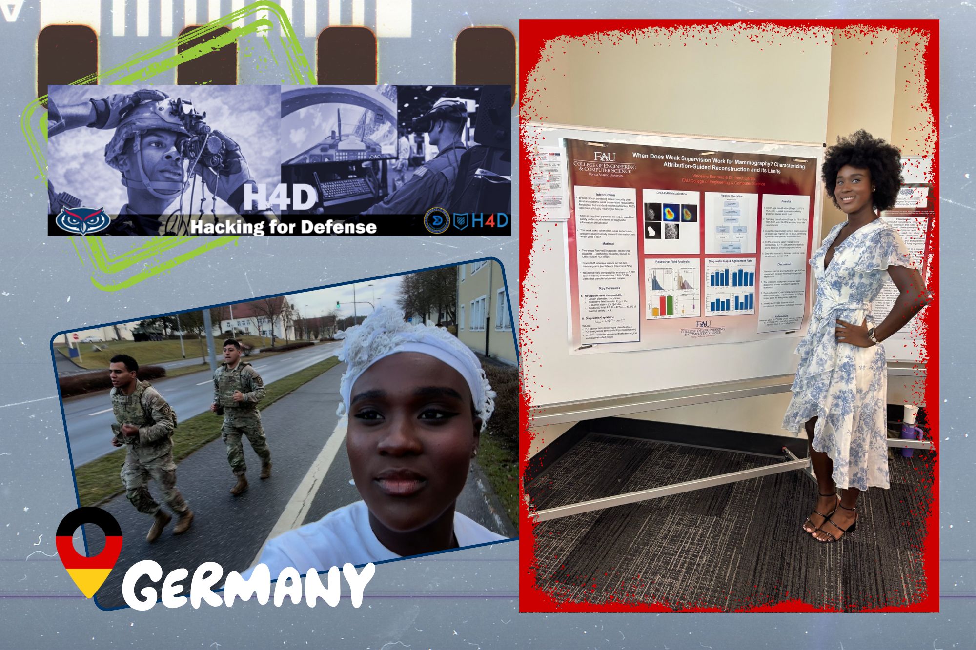 trainee presenting in germany