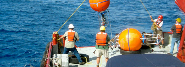 ADCP ship deployment