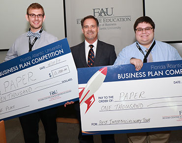 FAU Engineering Students Win Business Plan Competition 
