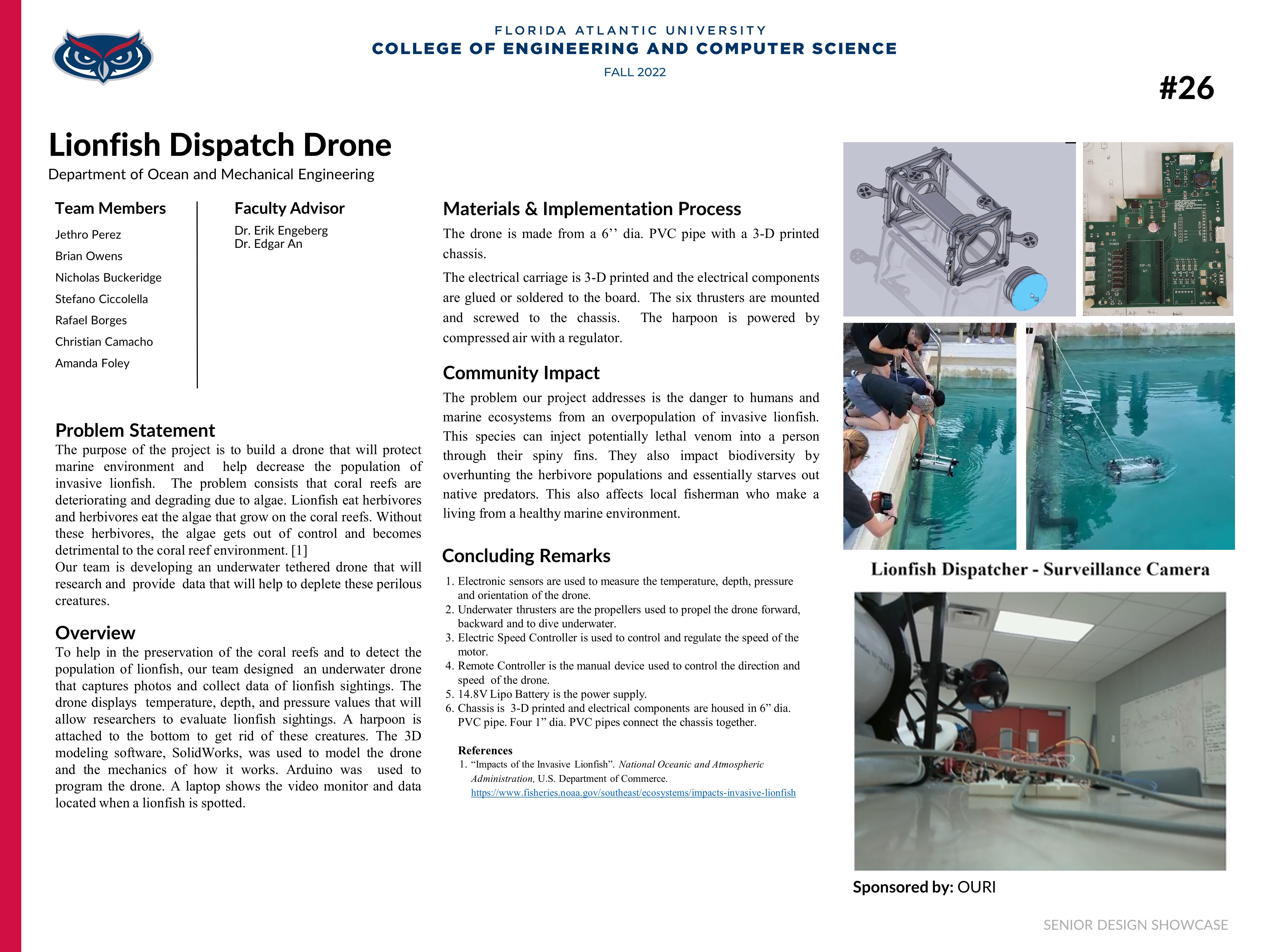 Lionfish Dispatch Drone