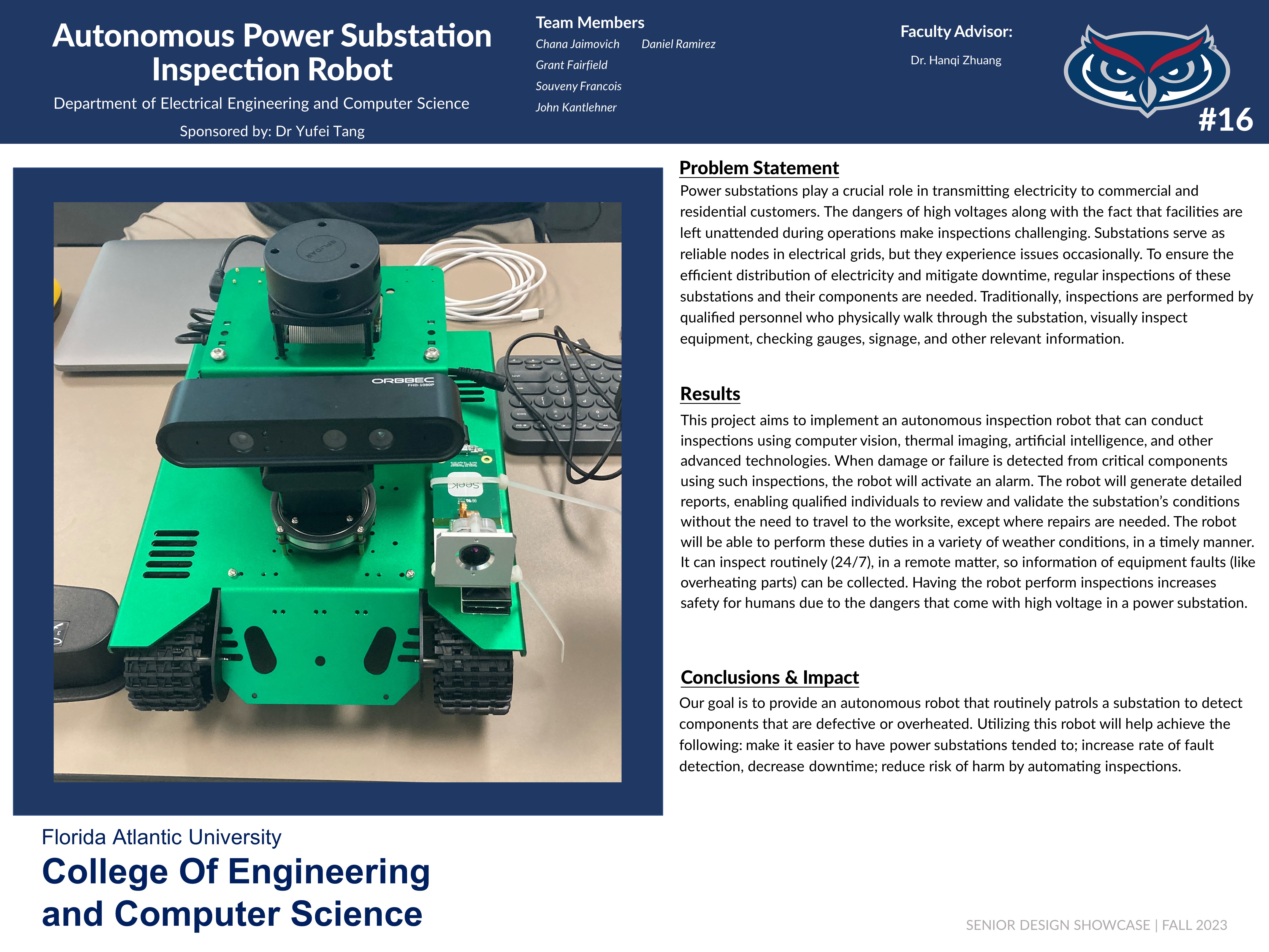 Autonomous Power Substation Inspection