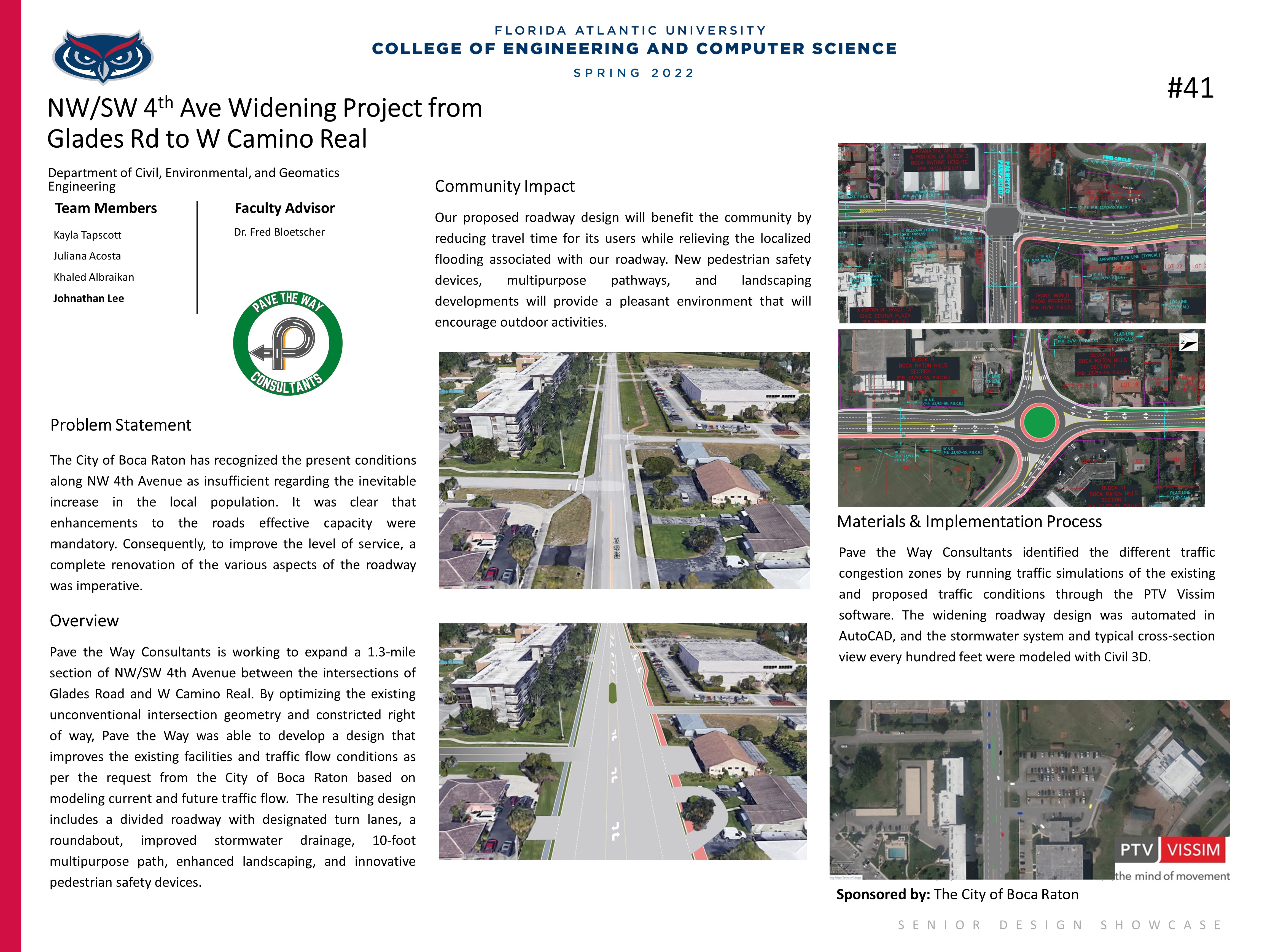 NW/SW 4th Avenue Road Widening Project