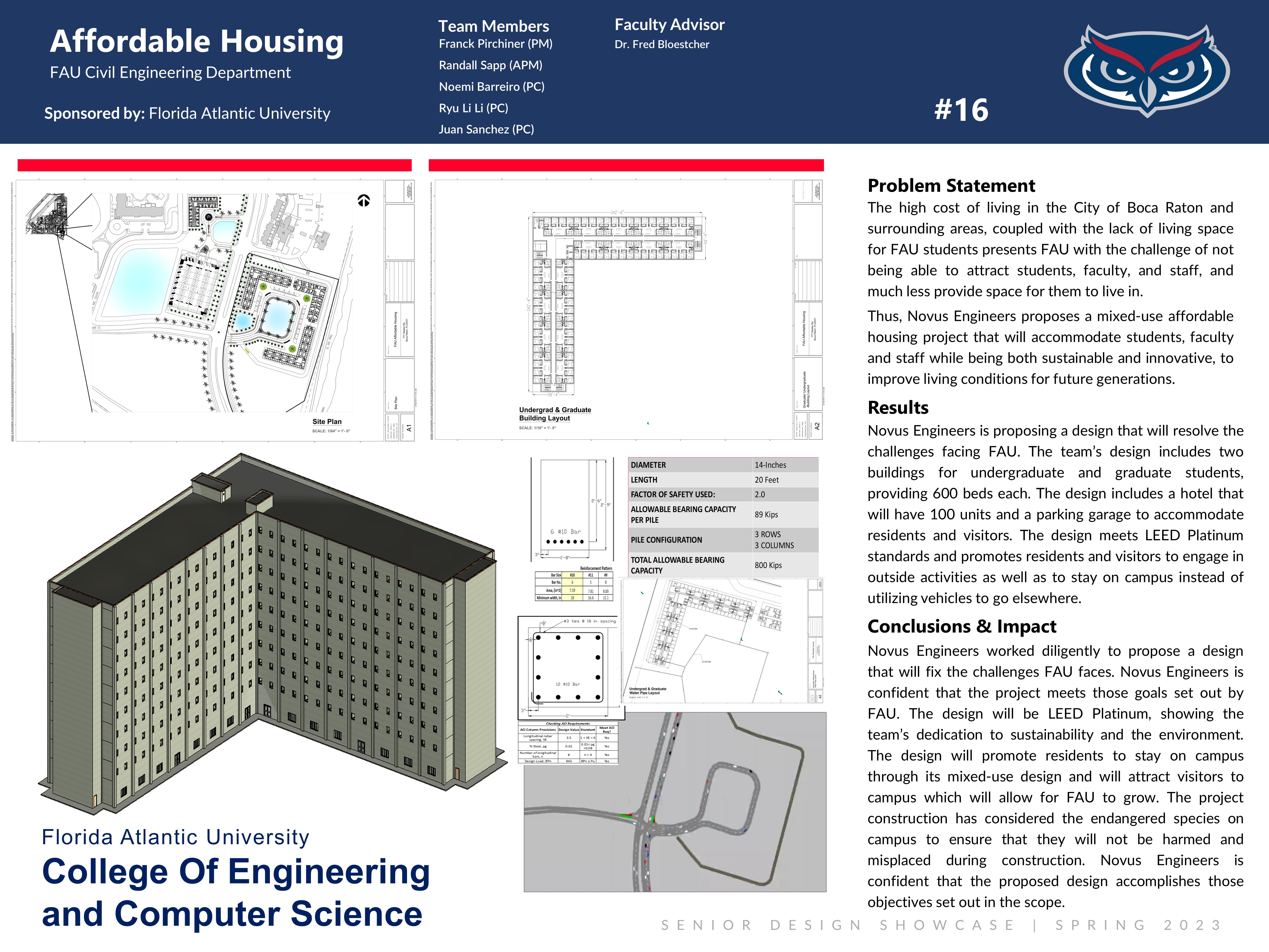 Affordable Housing at Florida Atlantic University (Novus Engineering)