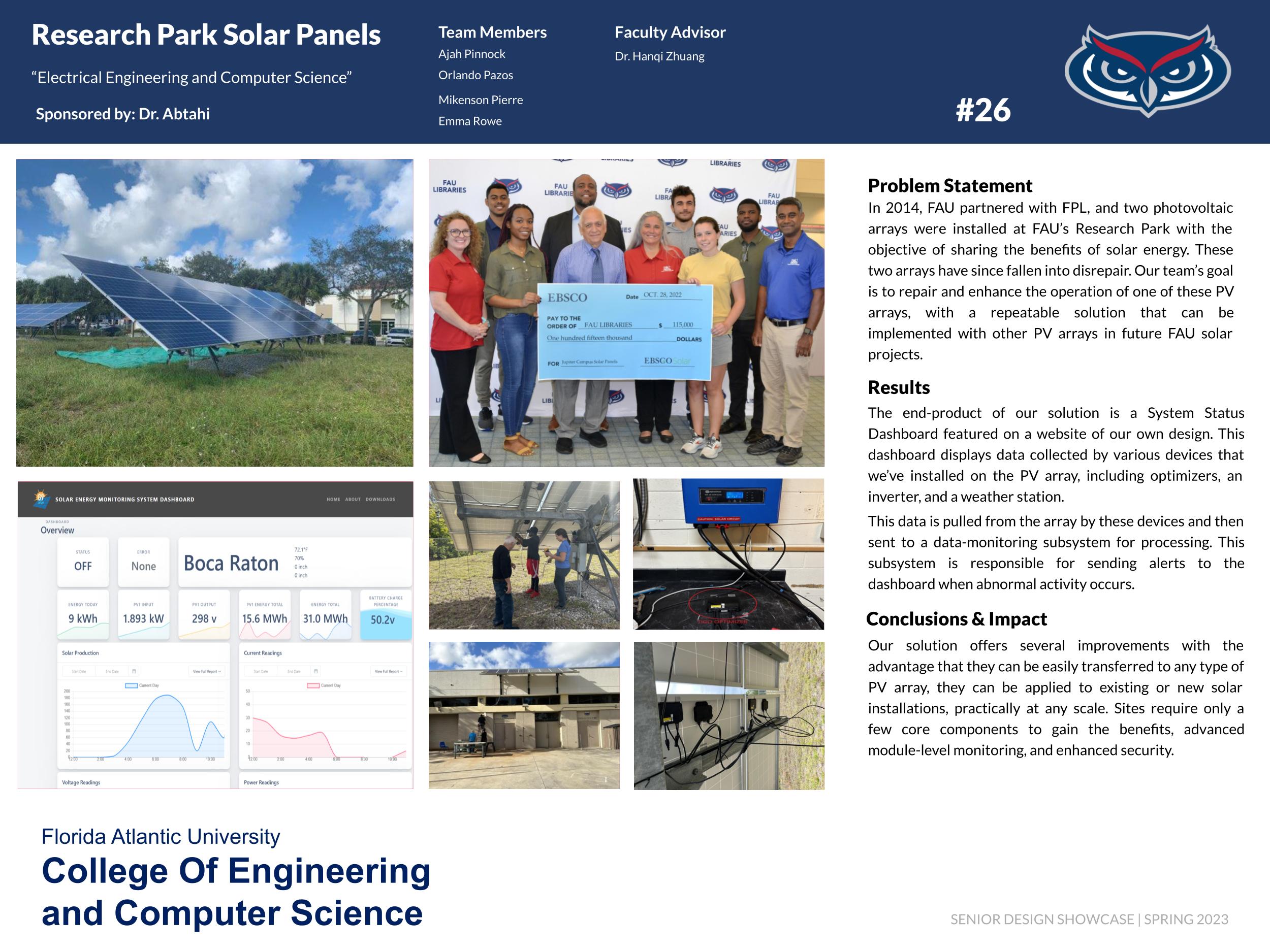 Research Park Solar Panels