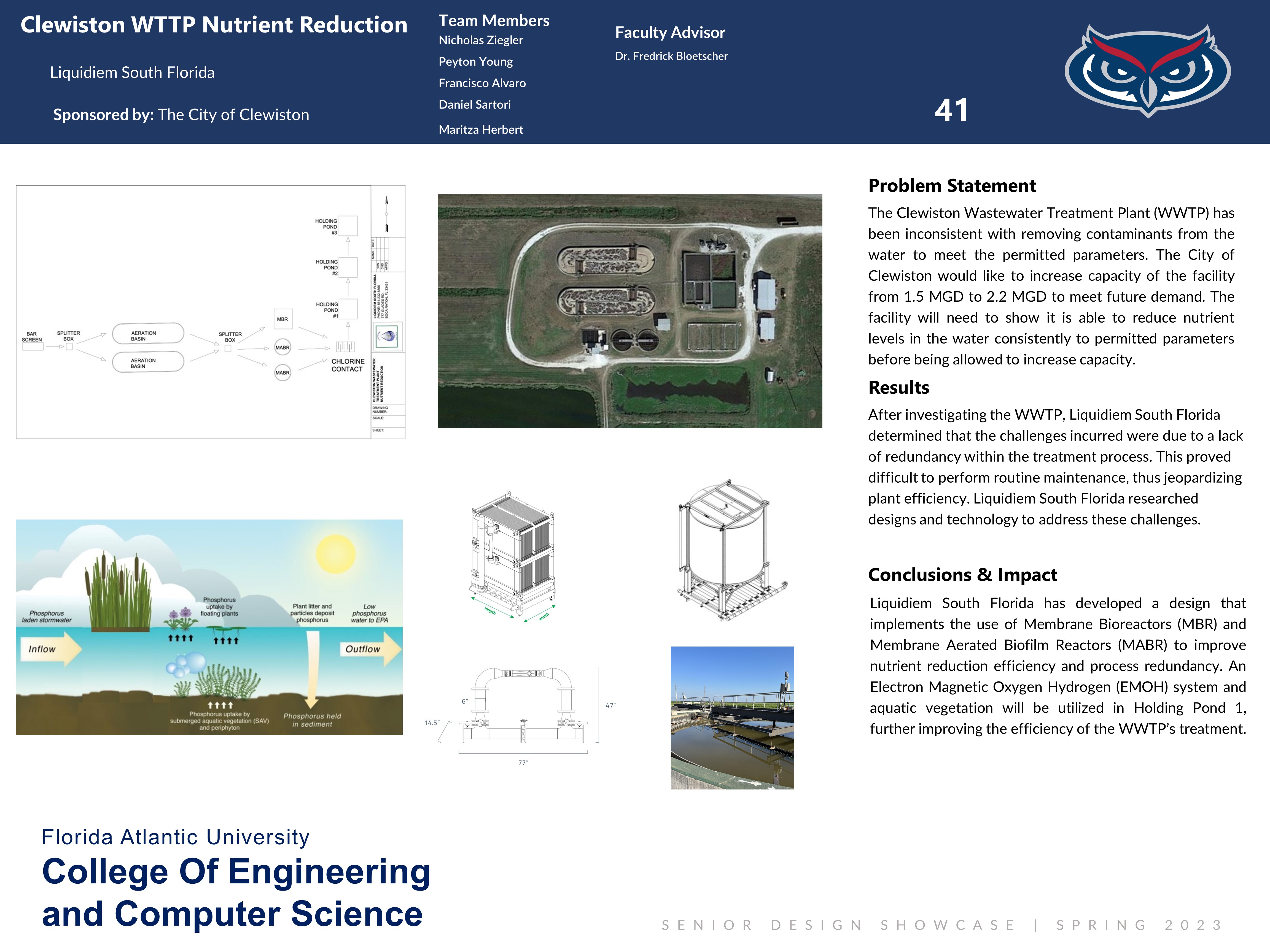 Clewiston WTTP Nutrient Reduction (Liquidiem South Florida) 