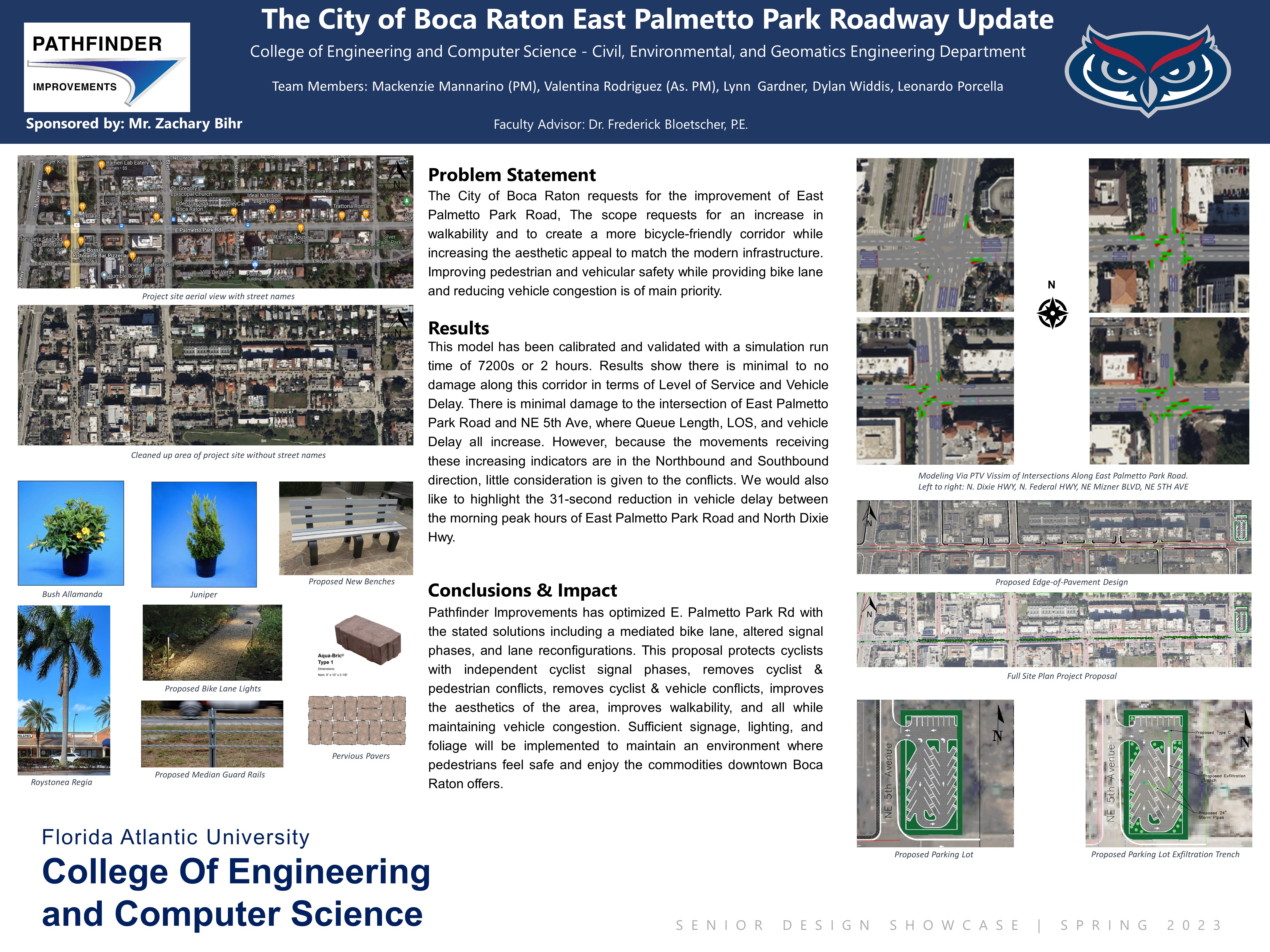 The City of Boca Raton East Palmetto Park Roadway Update (Pathfinder Improvements)