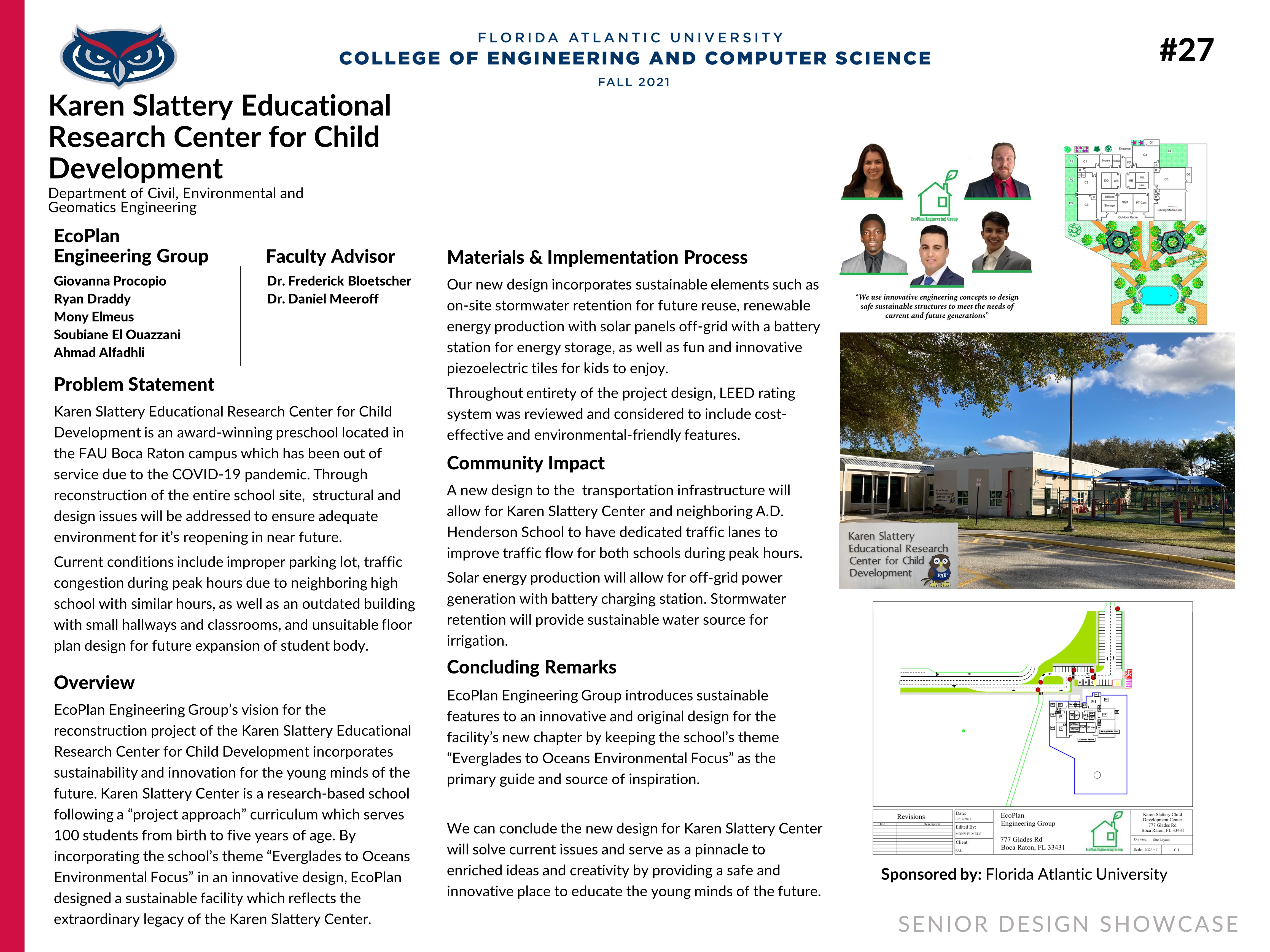 Karen Slattery Research Facility and School (EcoPlan Engineering Group)
