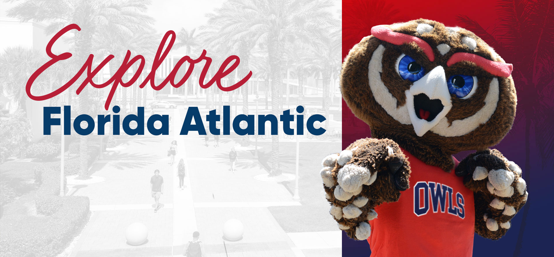 Explore Florida Atlantic banner