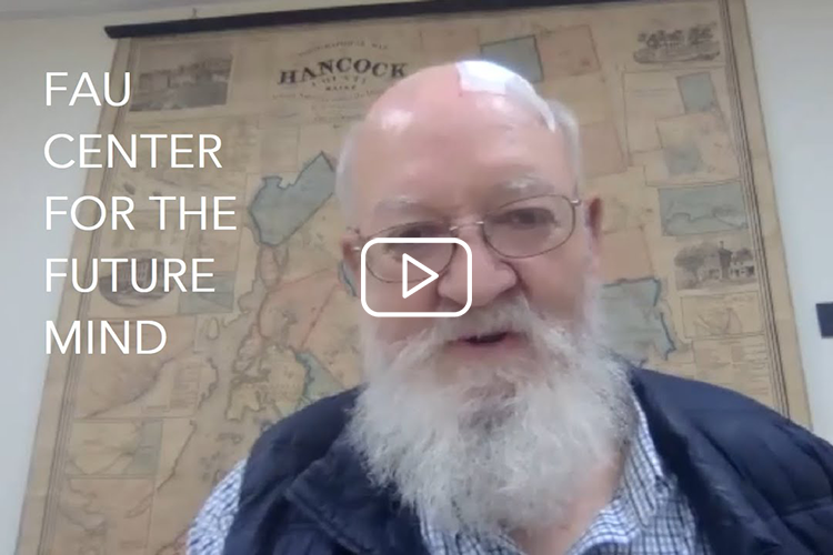 Daniel Dennets video screen capture