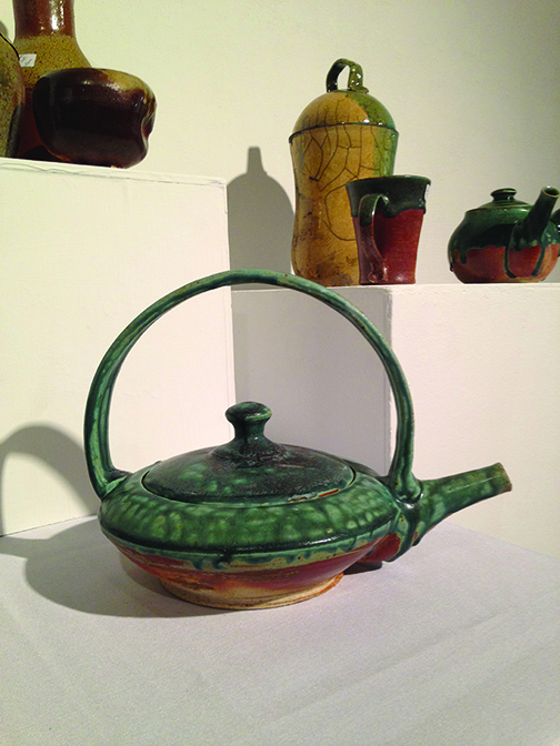 The Potters’ Guild Show and Sale in the Ritter Art Gallery.