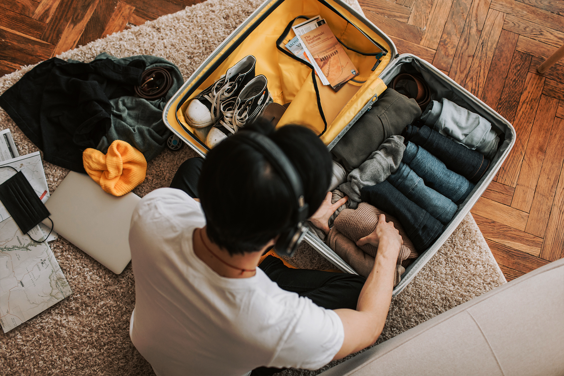 Traveler packing bag