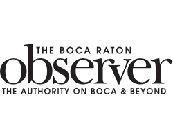 white text 'The Boca Raton observer, The Authority on Boca & Beyond