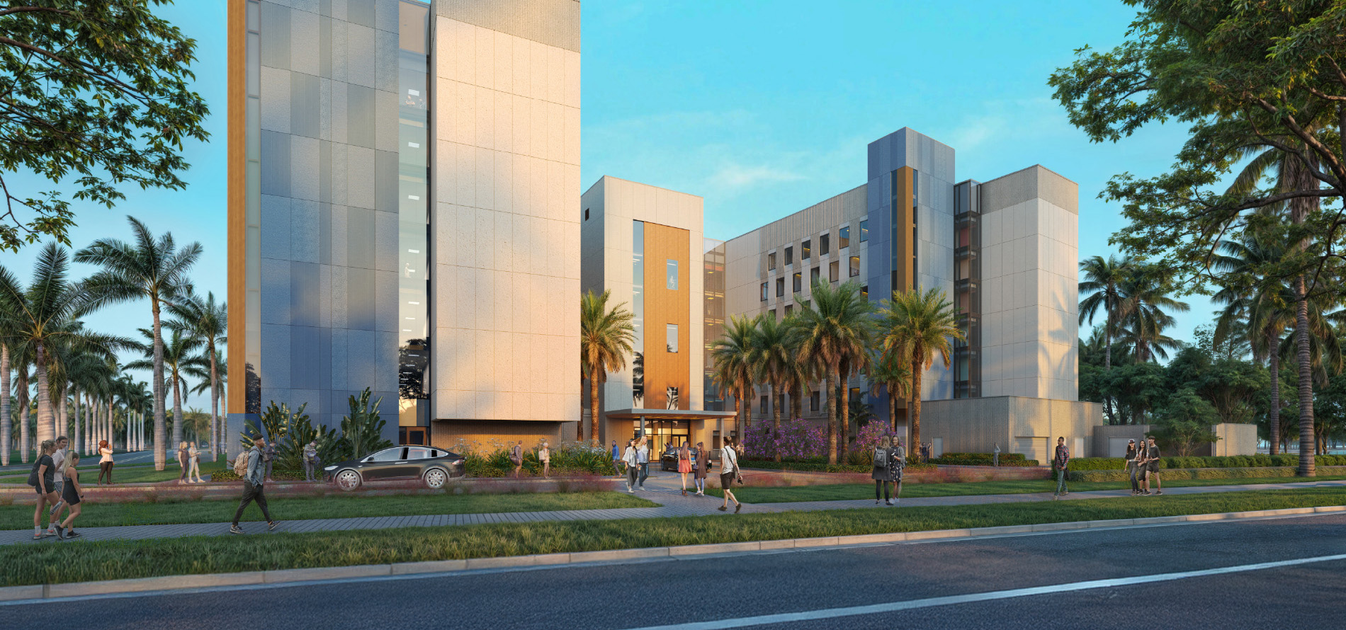 Rendering of new Talon dorm