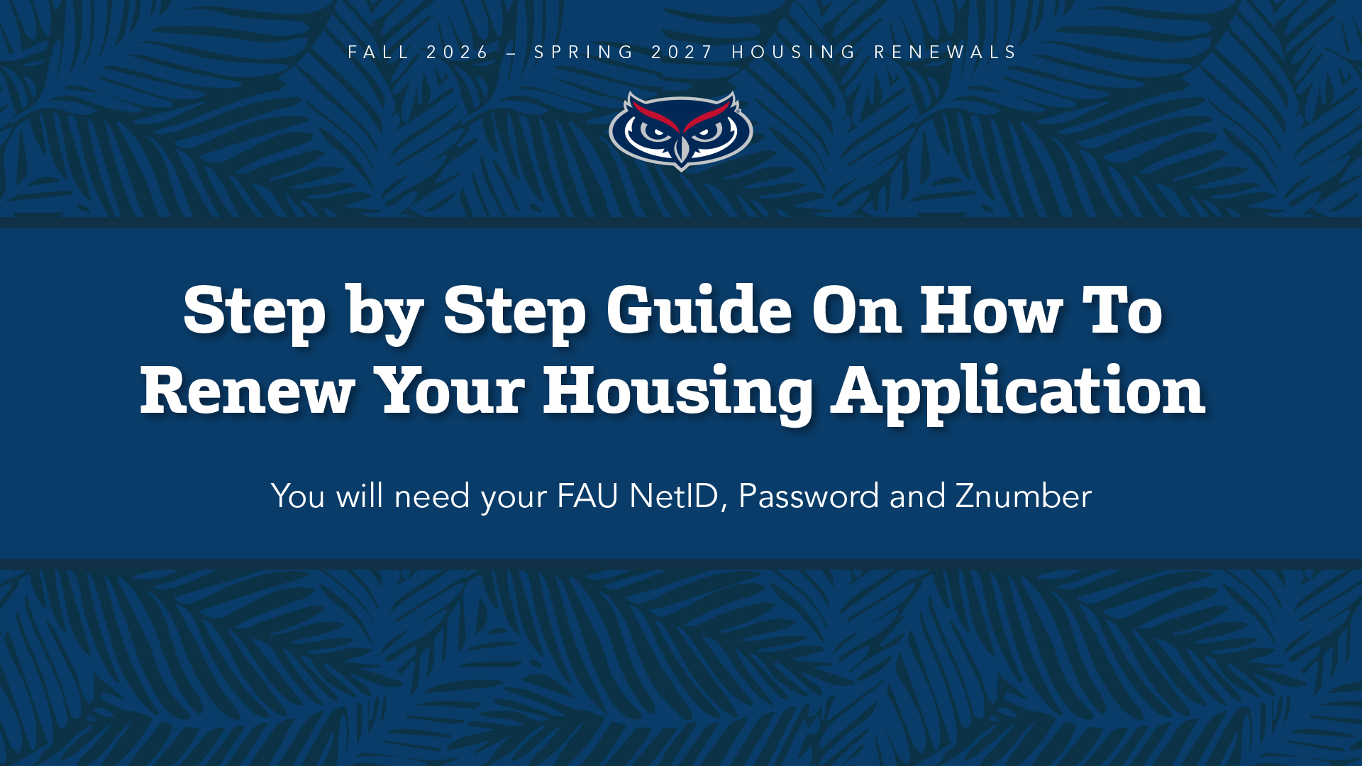 Steps to Renew Your Housing Application 1