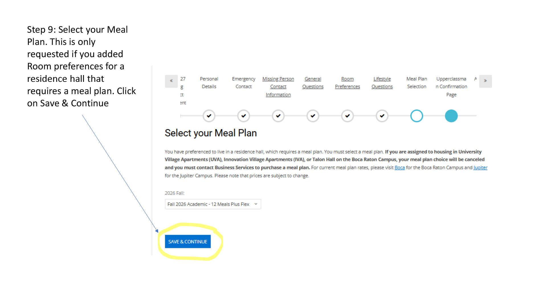 Steps to Renew Your Housing Application 13