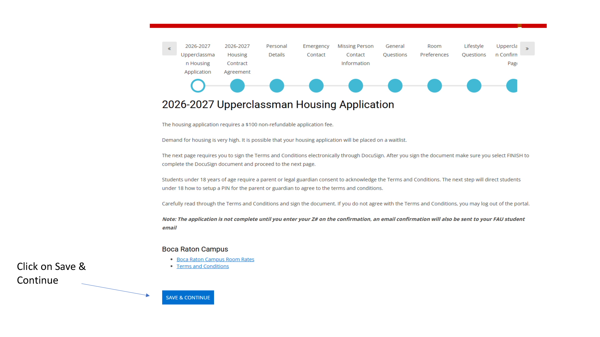 Steps to Renew Your Housing Application 5