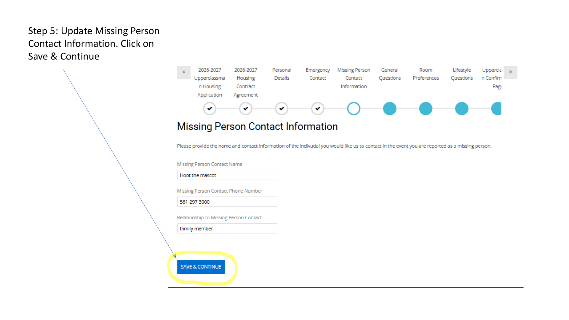 Steps to Renew Your Housing Application 9