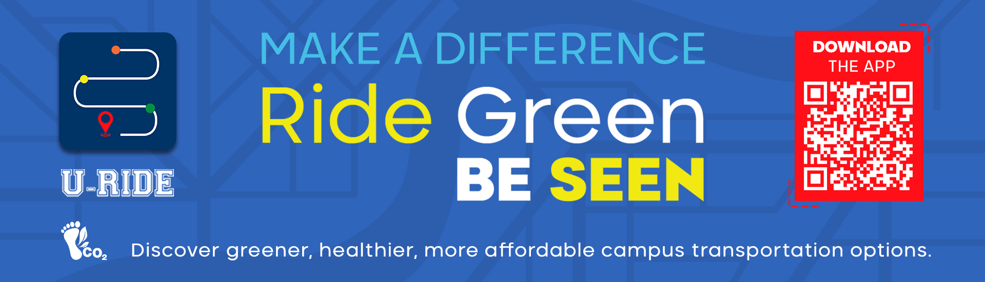 U-Ride provides greener, healthier, more affordable campus transportation options.