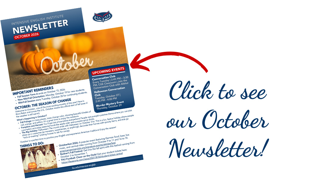 October 2026 Newsletter