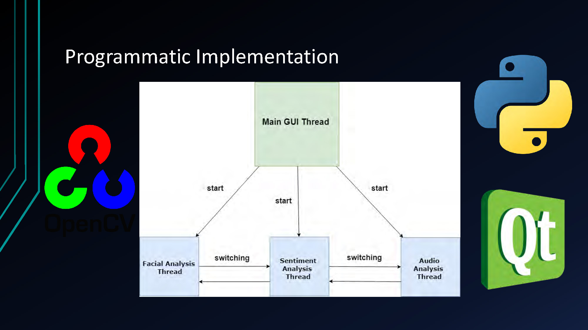 Slide 12: Programmatic implementation with infographic