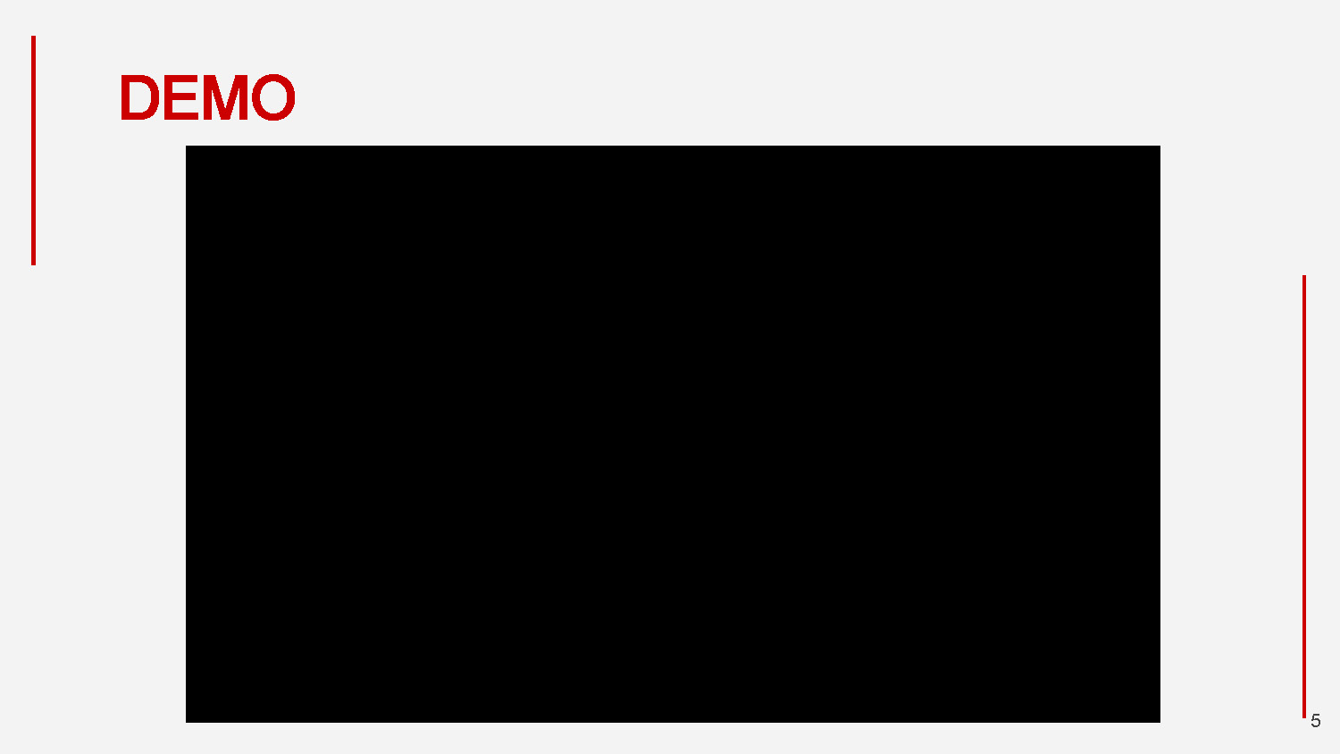 Slide 5: Demo of pose estimation in action