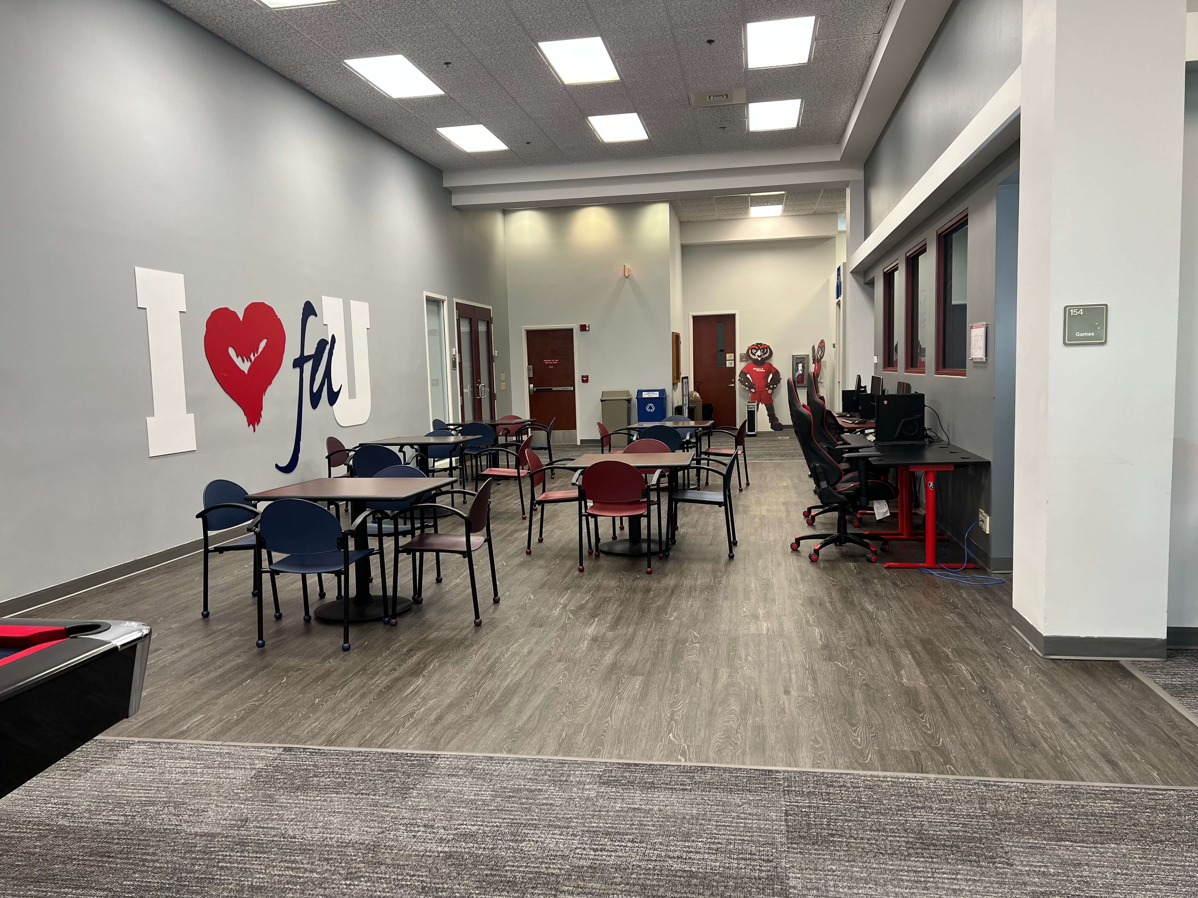 Jupiter Campus, the Burrow, top right back study area