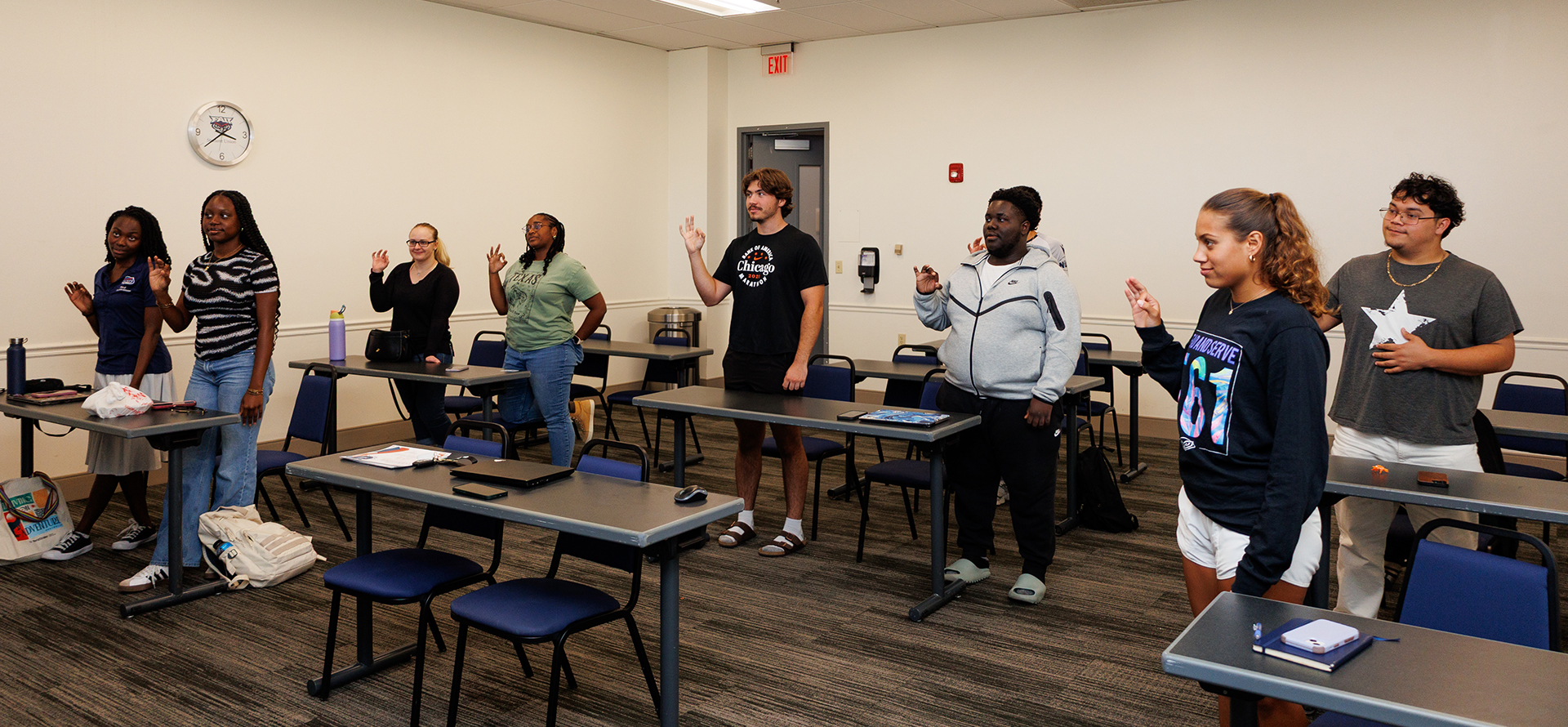 Two Women doing clean up in a canoe