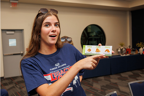Students having fun doing various activities at Florida Atlantic