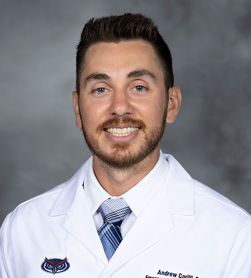 Headshot of Andrew Carilli, D.O.