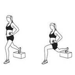 Bulgarian split squat exercise moves