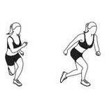 Skaters exercise moves