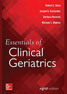 Essentials of Clinical Geriatrics 8th Edition Book Cover