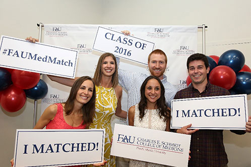 FAU Class of 2016 Residency Matches