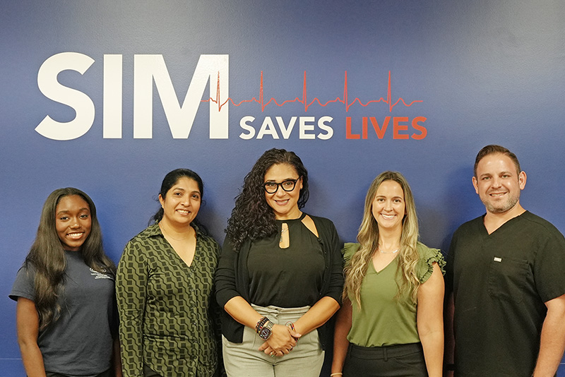 Simulation Center staff
