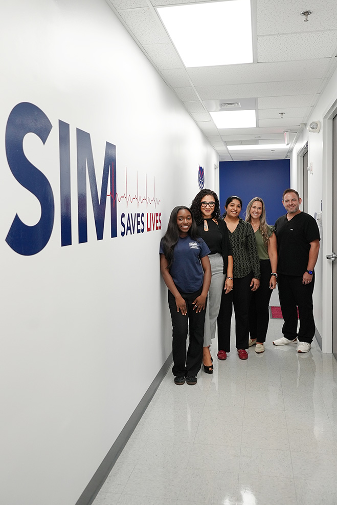 Simulation Center staff